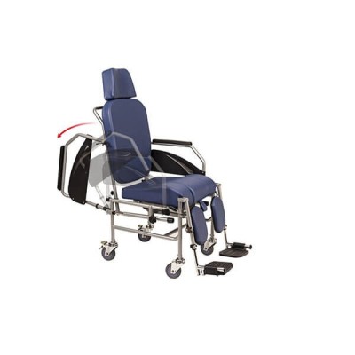 SILLA DE RUEDAS INODORO RECLINABLE PARA INTERIOR ENEA