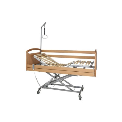CAMA HOSPITALARIA ELEVADORA CON COLCHON VISCOELASTICO MEDICAL 90 x 190