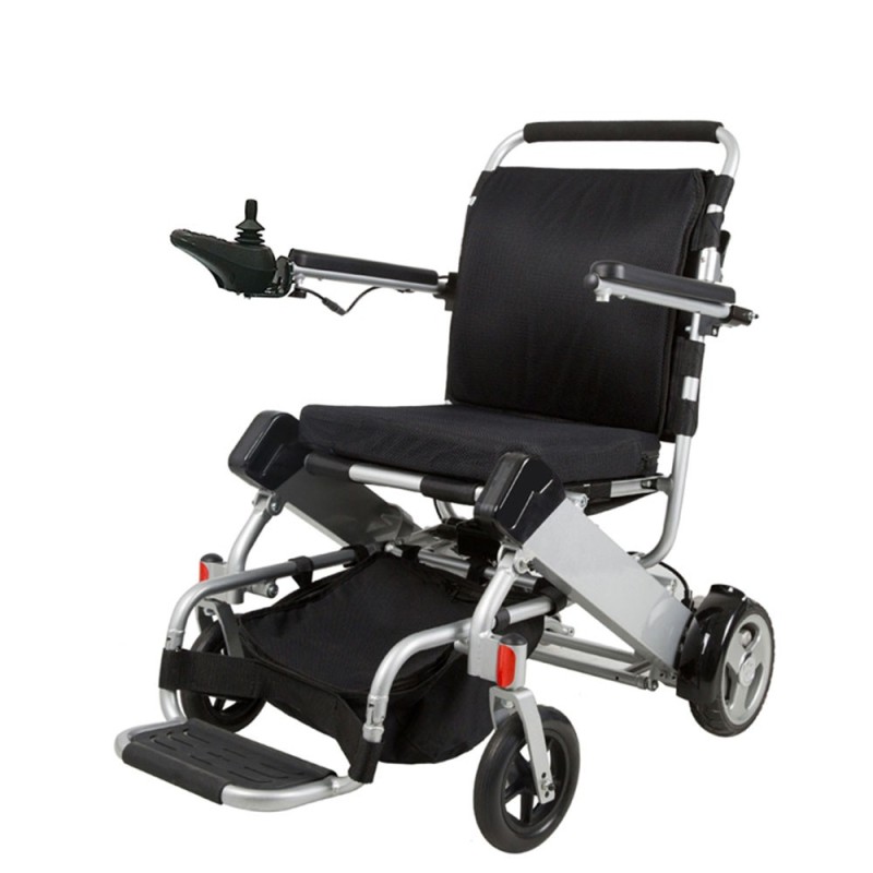 Silla de ruedas electrica plegable en alquiler Barcelona