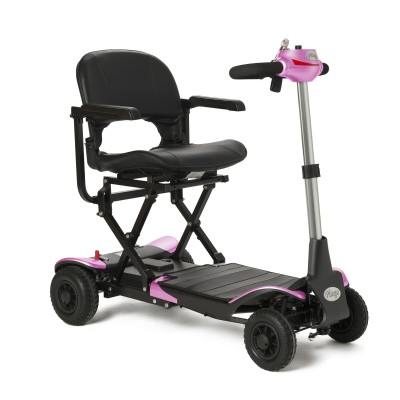 Scooter electrico plegable con mando a distancia Pliego para minusvalidos o personas mayores