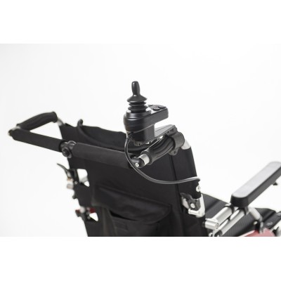Alquiler de silla de ruedas eléctrica plegable super ligera con mando para el acompañante.