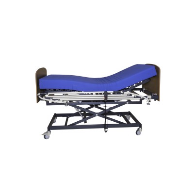 CAMA ELEVADORA HOSPITALARIA EZIS CONFIGURABLE CON COLCHON 90 x 190