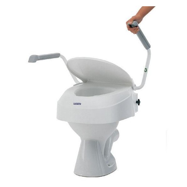 ELEVADOR DE WC AJUSTABLE EN ALTURA AQUATEC