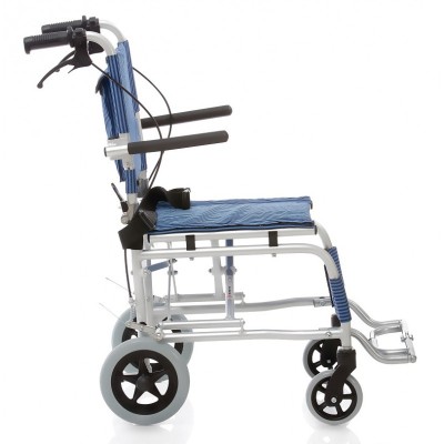 SILLA DE RUEDAS DE TRASLADO DE ALUMINIO