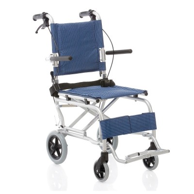 SILLA DE RUEDAS DE TRASLADO DE ALUMINIO