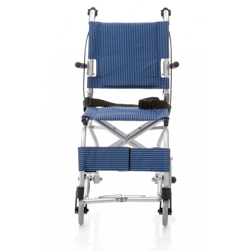 SILLA DE RUEDAS DE TRASLADO DE ALUMINIO