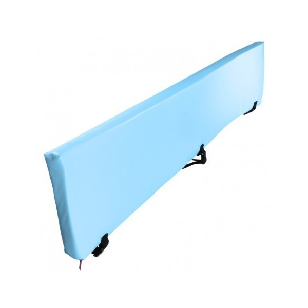 Protector para barandilla abatible de cama hospitalaria